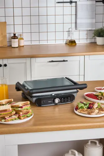 Gastro Grill Pro 2400W Grill va Toaster Mashinasi Antrasit - 1