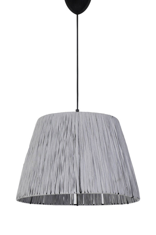 Gaufres Handmade Pendant Chandelier Grey - 6