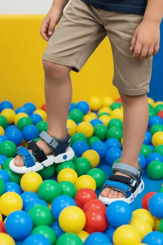 GB-4162 Phylon Taban Erkek Çocuk Sandalet Terlik-Kot - 1