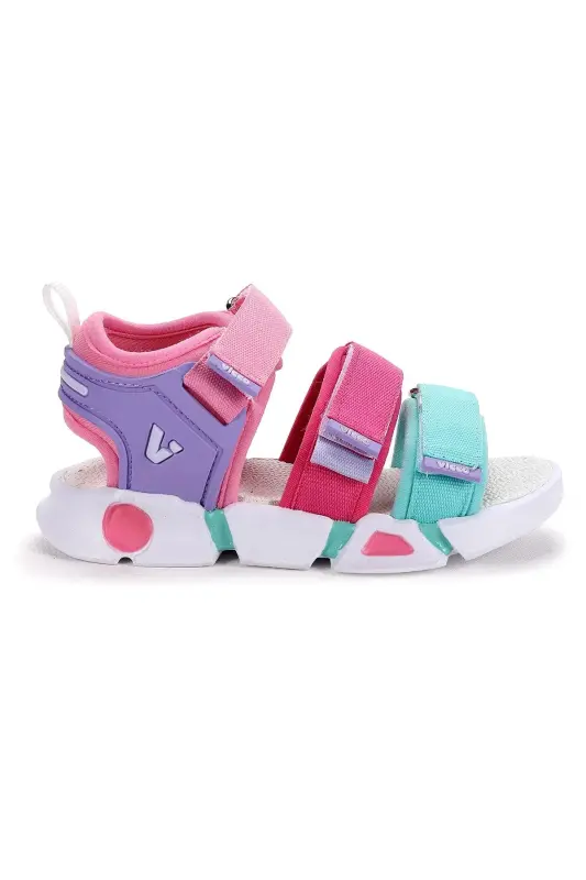 GB-5704 Phylon Taban Kız Çocuk Sandalet Terlik-Pembe - 3