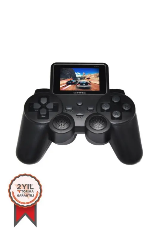 Gc-07 Black Double 520 Game Retro Handheld Console Atari And Xbox Media Player - 1