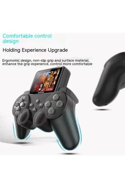 Gc-07 Black Double 520 Game Retro Handheld Console Atari And Xbox Media Player - 4