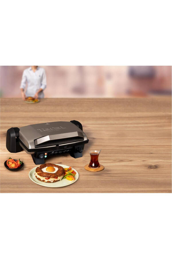 Gc191e41 Toast Expert 1800 Watt Yapışmaz Döküm Kaplama Izgara Ve Tost Makinesi (GÜMÜŞ) - 24