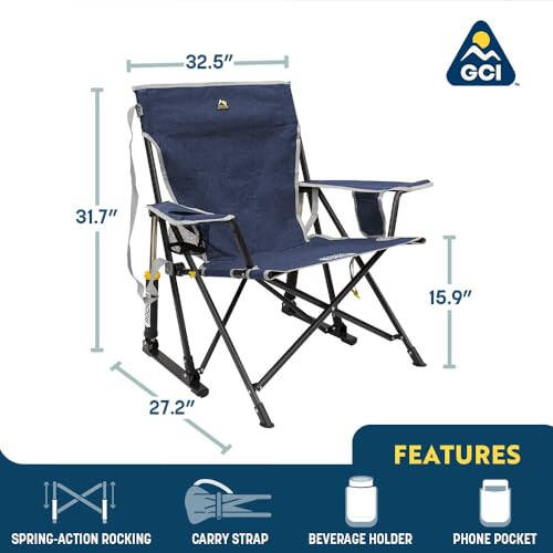 GCI Outdoor Rocker Camping Chair - 3