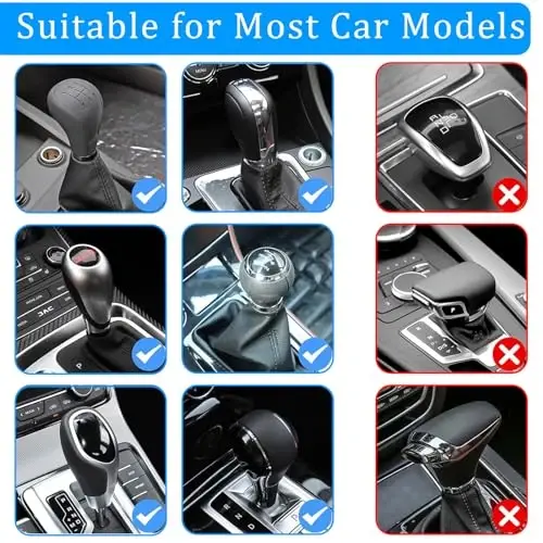 Gear Shift Hoodie, Funny Gear Shift Knob, Universal Car Shift Knob Hoodie, Mini Hoodie for Car Shifter, Automotive Interior Novelty Accessories Decorations, Car Decorations Color Contrast Hoodie - 1