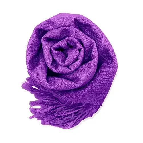 GEARONIC TM Women's Soft PasModazoneina Scarf Winter Shawl Wrap Scarves Lady Fashion in Solid Colors 