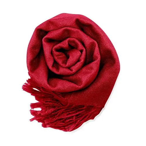 GEARONIC TM Women's Soft PasModazoneina Scarf Winter Shawl Wrap Scarves Lady Fashion in Solid Colors - GEARONIC