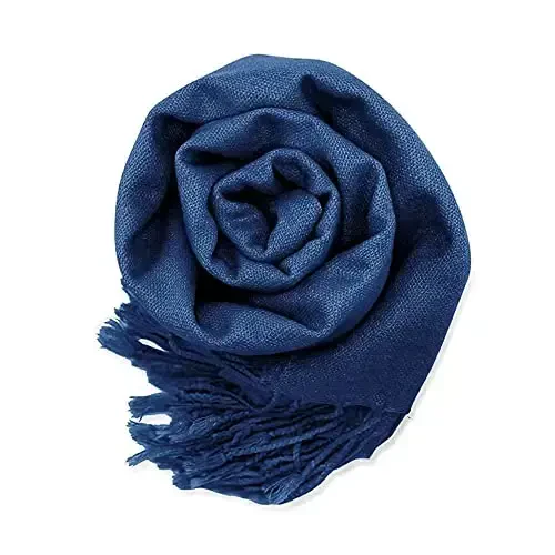 GEARONIC TM Women's Soft PasModazoneina Scarf Winter Shawl Wrap Scarves Lady Fashion in Solid Colors - 1