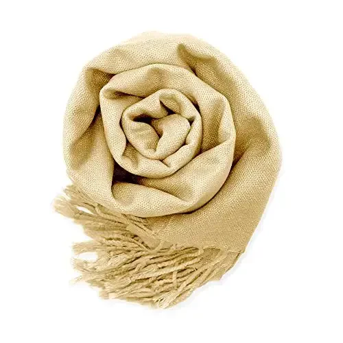 GEARONIC TM Women's Soft PasModazoneina Scarf Winter Shawl Wrap Scarves Lady Fashion in Solid Colors - 1