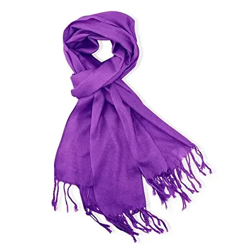 GEARONIC TM Women's Soft PasModazoneina Scarf Winter Shawl Wrap Scarves Lady Fashion in Solid Colors - 6