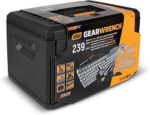 GEARWRENCH 239 Piece Mechanics Tool Set | 1/4, 3/8, 1/2 Drive | 80942 - 3