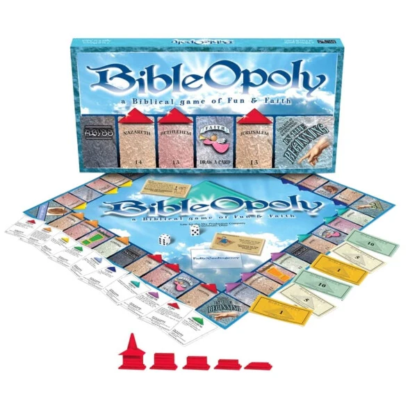 Late for the Sky Bible-Opoly Board Game - 2