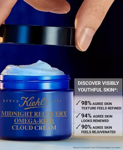 Midnight Recovery Omega-Rich Night Cream, 1.7 oz. - No Color - KIEHL'S SINCE 1851 (1)