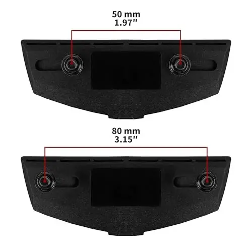 Gece Sürüşü için BV Bisiklet Işıkları LED Bisiklet Arka Lambası - Pille Çalışan/Şarj Edilebilir Bisiklet Lambası - Hava Koşullarına Dayanıklı Arka Bisiklet Lambası - 1500 ft'e Kadar Görünür Bisiklet Arka Lambası LED Bisiklet Lambası - 3