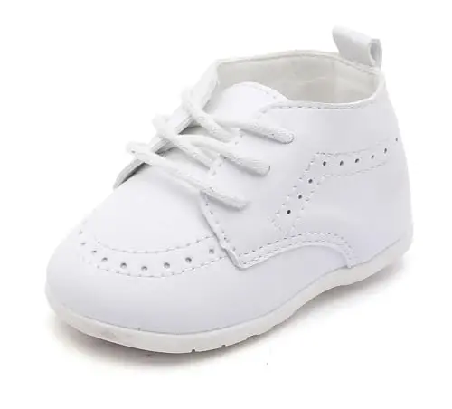 Greceen Infant Baby Boys Girls Leather Loafers Comfort Oxford Dress Wedding Shoes First Walker Outdoor Shoes Crib Shoes 