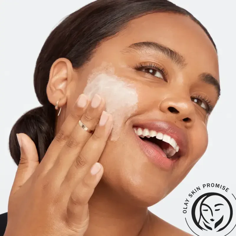 Гель для умывания Olay, Ежедневное средство для умывания Total Effects, Освежающий цитрусовый очищающий скраб, 5.0 жидких унций - 3