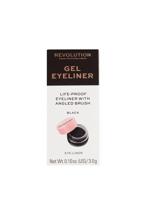 Gel Eyeliner Pot With Brush Qora Gel Eyeliner - 1