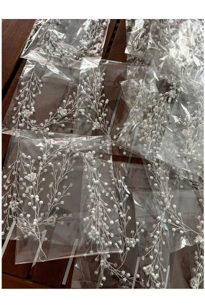 Gelin Saç Akseusraı,gelin Tokası Gelin Başı Tacı ,gelin Tacı - Modazone (1)