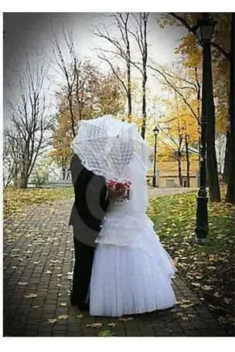 Gelin Şemsiyesi Tamamı Dantel 85 cm. Çap - GENEL MARKALAR (1)