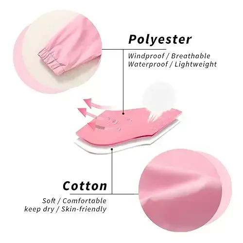 YOUNGER TREE Toddler Baby Boy Girl Duck Raincoat Cute Cartoon Hoodie Zipper Coat Outfit - 5