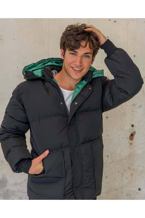 Genç Unisex Puffer Mont - 14