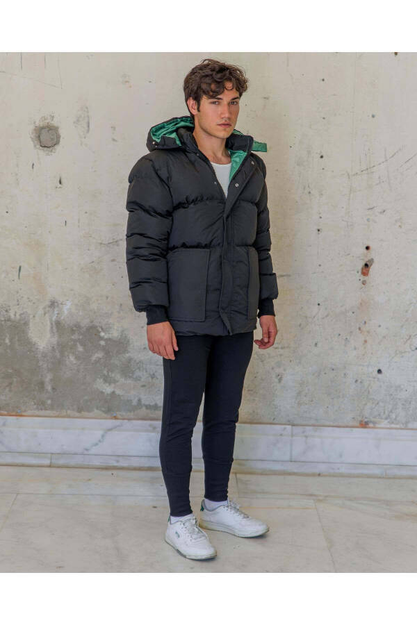 Genç Unisex Puffer Mont - 16