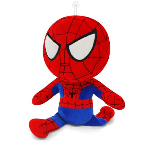 Genqiang Superhero Plush Toy, Hero Soft Plush, 11 inch Collectible Cuddly Cartoon Doll Stuffed with Cotton Feature Plush Superhero Toys Room Decorate Birthday Party - 1