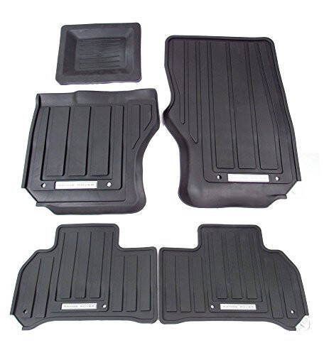 Genuine Land Rover VPLWS0190 Front and Rear Rubber Floor Mat Set for Range Rover Sport - 1