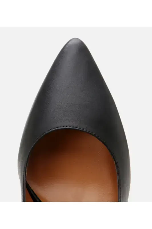 Genuine Leather Black Women's Stiletto - 6