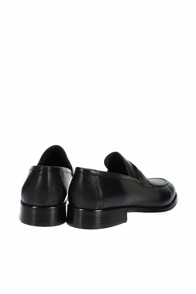 Genuine Leather Dark Gray Men's Loafer 120130005519 - 3