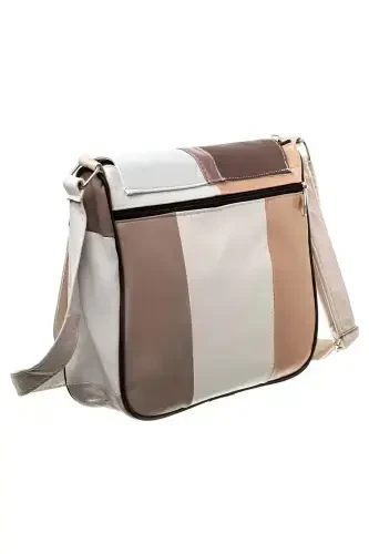 Genuine Leather Flap Women Shoulder Bag-MIXEDCOLOR - 4