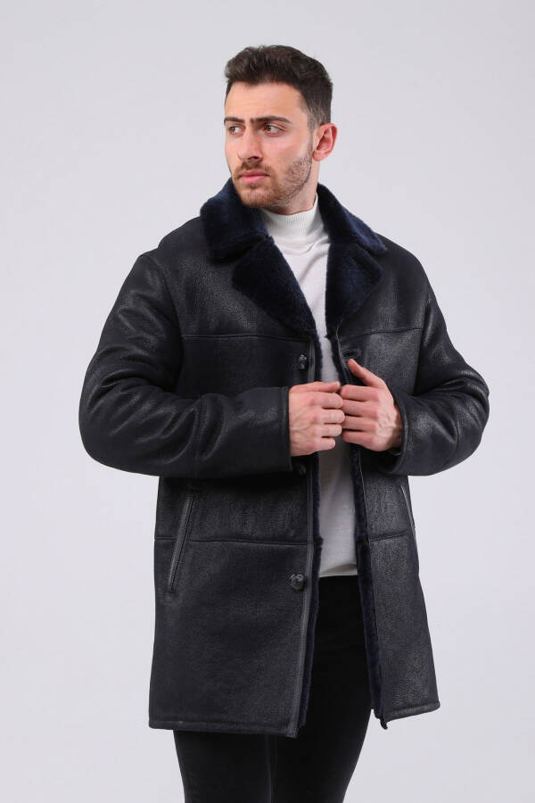 Genuine leather fur coat - 3