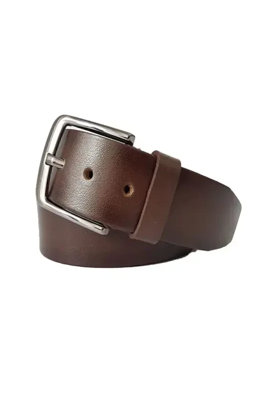 Genuine Leather Men's Belt - 4