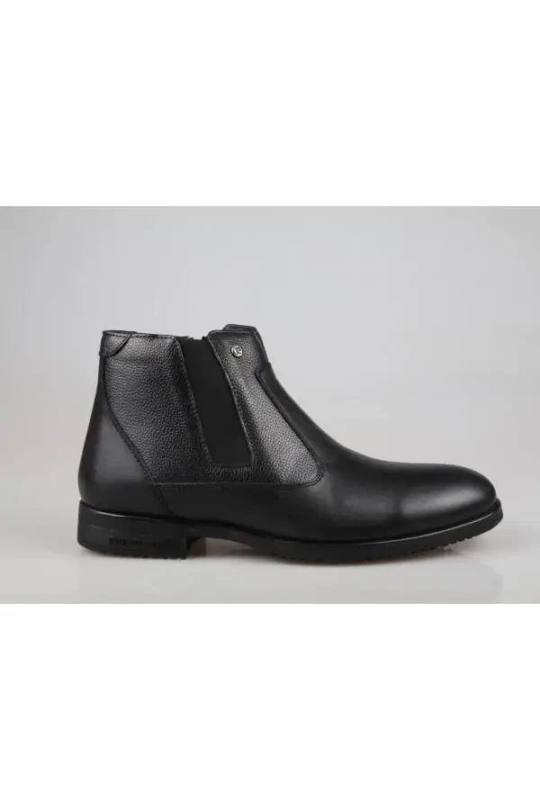 Genuine leather men's boots - 1