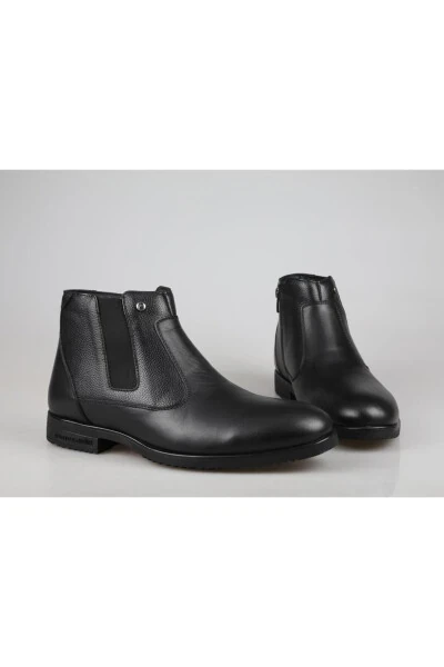 Genuine leather men's boots - 4