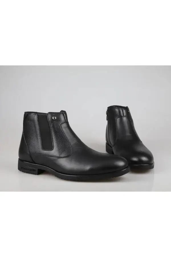 Genuine leather men's boots - 4