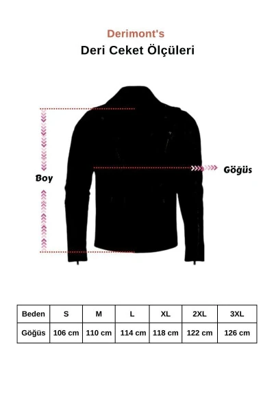 Genuine Leather Men's Jacket - 9