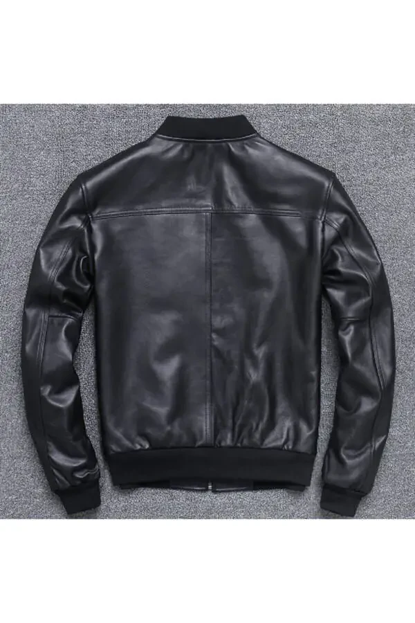 Genuine Leather Men's Jacket - 3