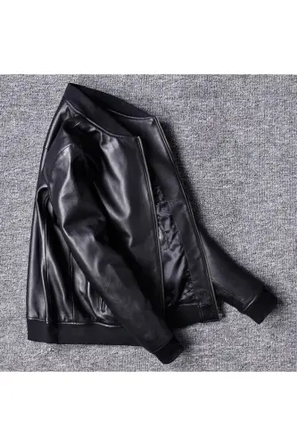 Genuine Leather Men's Jacket - UMBERTOPELLE DERİ (1)