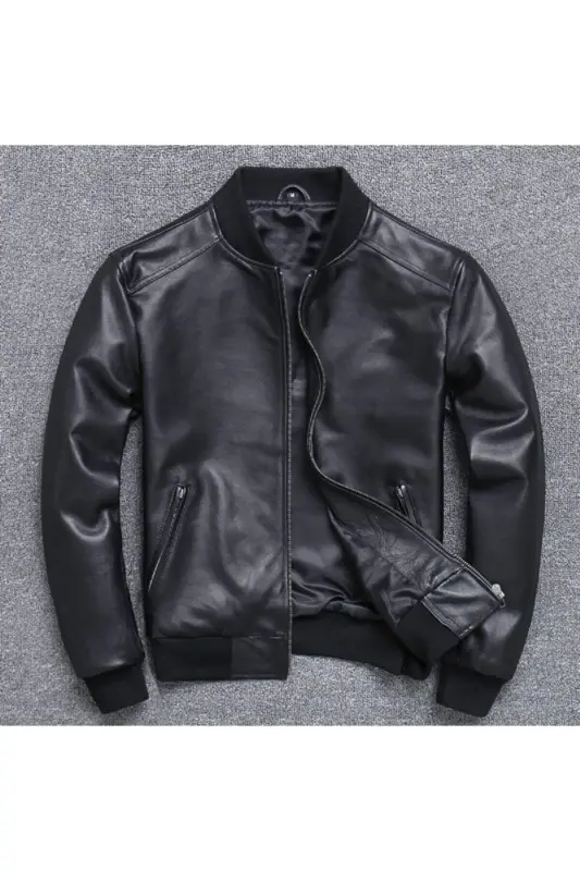 Genuine Leather Men's Jacket - UMBERTOPELLE DERİ