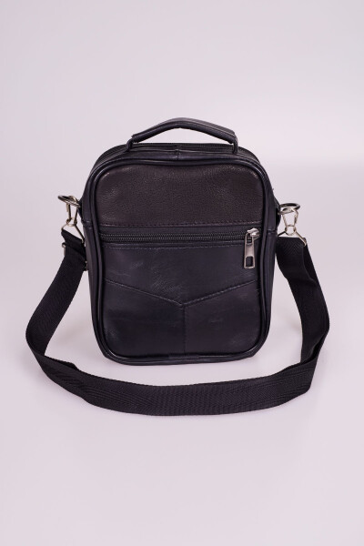 Genuine Leather Men's Small Messenger Bag - 13