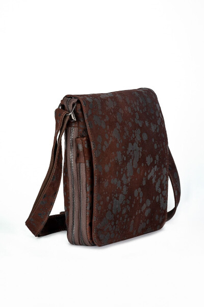 Genuine Leather Messenger Bag Crossbody Bag Sling Bag Handbag Shoulder Bag - STEVIS LEATHRA