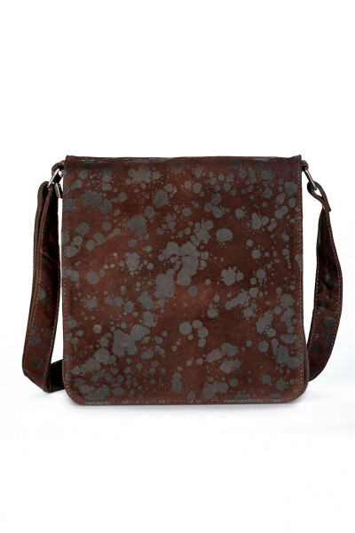 Genuine Leather Messenger Bag Crossbody Bag Sling Bag Handbag Shoulder Bag - STEVIS LEATHRA (1)