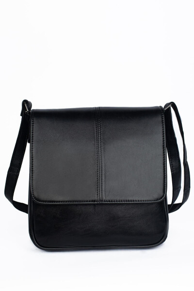 Genuine Leather Messenger Crossbody Shoulder Bag - STEVIS LEATHRA