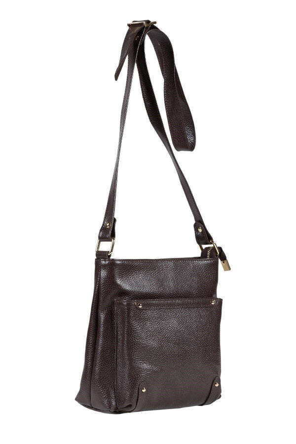 Genuine leather shoulder bag for women - 2