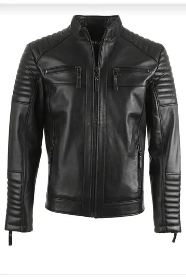 Genuine Leather Sports Jacket - 1