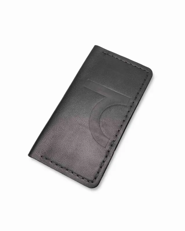 Genuine Leather Wallet - ЧЕРНЫЙ - 3