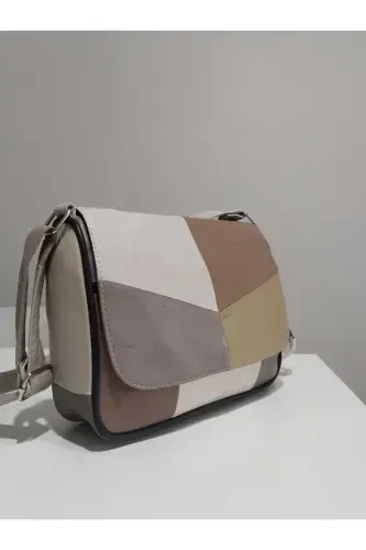 GENUINE LEATHER WOMEN BAG (25CM X 20CM)-SUMMER MIXED COLORS 3 - MODAZONE (1)