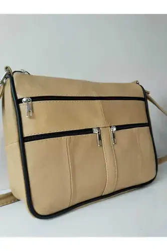 GENUINE LEATHER WOMEN BAG (28CM X 24CM)-Yellow - ATTER (1)