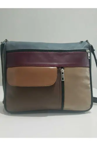 GENUINE LEATHER WOMEN'S BAG (27CM X 25) - Multi-Color 78 